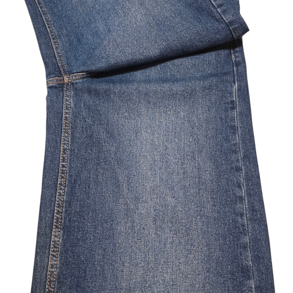 Gap High Rise Stride Wide Leg Jeans Womens Size 6T Blue Stretch Casual Capsule - Picture 9 of 14